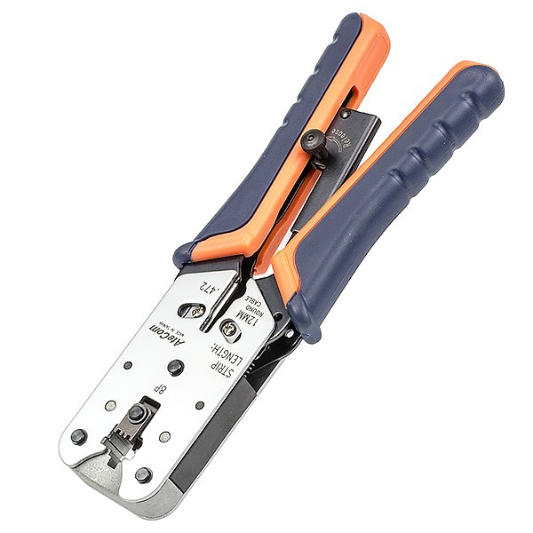 Czołowa zaciskarka złączy modularnych 8p (RJ-45) (Hanlong HT-L2182R) 