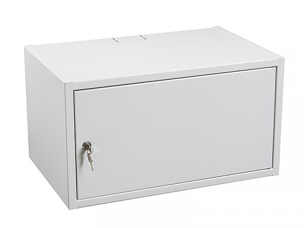 Szafa rack 6U, wisząca, 19", 350mm gł., drzwi metalowe