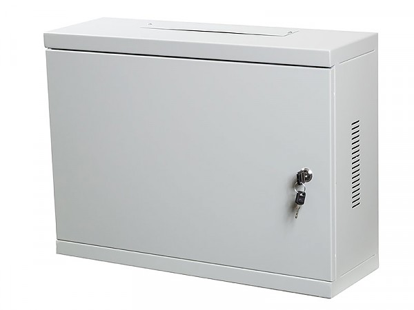 Szafa rack 3U, wisząca, 19", 180mm gł., drzwi metalowe