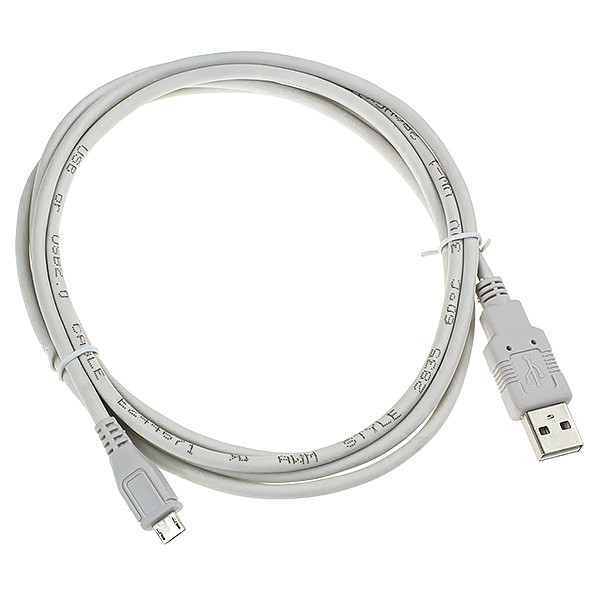 Przycze USB, A(M) na microUSB(M), 1,8 m 