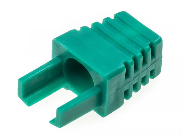 Osłonka wtyku RJ-45 (8p8c), zielona, wewnętrzna