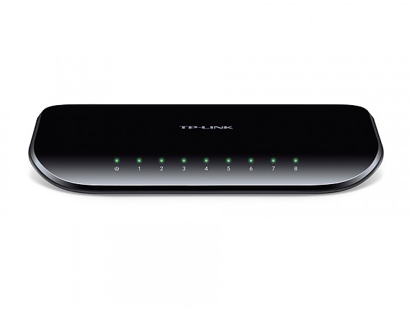 TP-Link TL-SG1008D, Switch gigabitowy, niezarządzalny, 8x 1Gb RJ-45, desktop
