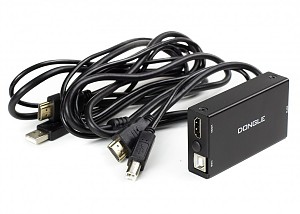KVM adapter, Wave KVM, RJ-45 na USB+HDMI , kat.5 (WK-C5HDMI) 