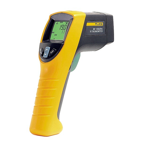 Pirometr, FLUKE 561 z termometrem i wskanikiem laserowym, -40 do 550 st. C