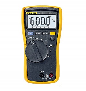 FLUKE 114 - Multimetr cyfrowy True RMS, bargraf, automatyczna zmiana zakresów 
