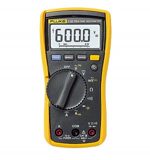 FLUKE 115 - Multimetr cyfrowy True RMS, bargraf, automatyczna zmiana zakresów 