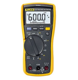 FLUKE 117 - Multimetr cyfrowy True RMS, bargraf, automatyczna zmiana zakresów, detektor napięcia 