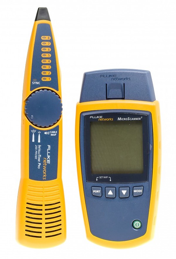 Tester okablowania MicroScanner2 Pro Kit (Fluke Networks MS2-KIT) 