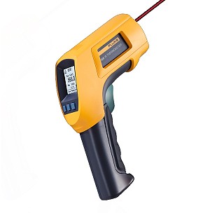 Pirometr FLUKE 568 z termometrem i wskanikiem laserowym, pami 99 pomiarw, interfejs PC, -40 do 800 st. C