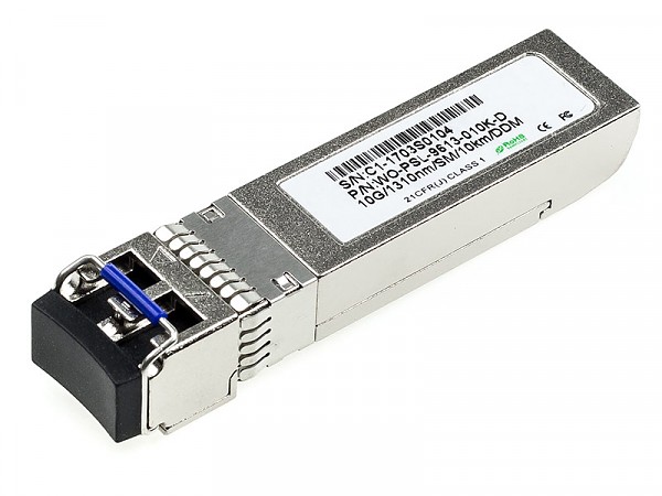 Modu SFP+ 1x 10 Gbps LC SM, 10km, Tx:1310nm, DDMI (Wave Optics, WO-PSL-9613-010K-D H) 