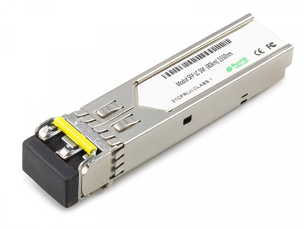 Moduł SFP CWDM, 1Gb, LC SM, 24dB, 80km, TX:1550nm