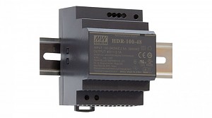 Zasilacz 100W 24VDC, DIN TS35 (Mean Well HDR-100-24) 