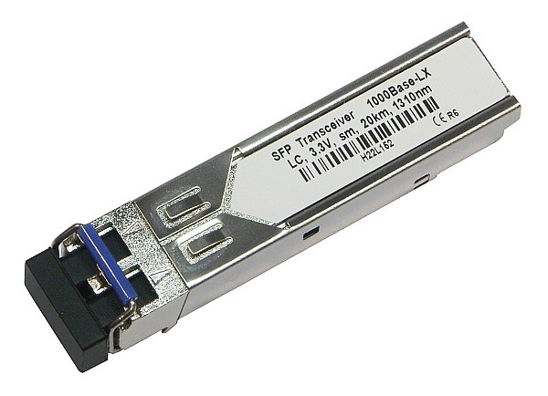 Modu SFP 1x 1000 Mbps LC SM, 20 km, z diagnostyk DDMI (WO-SSL-1213-020K-DI) 