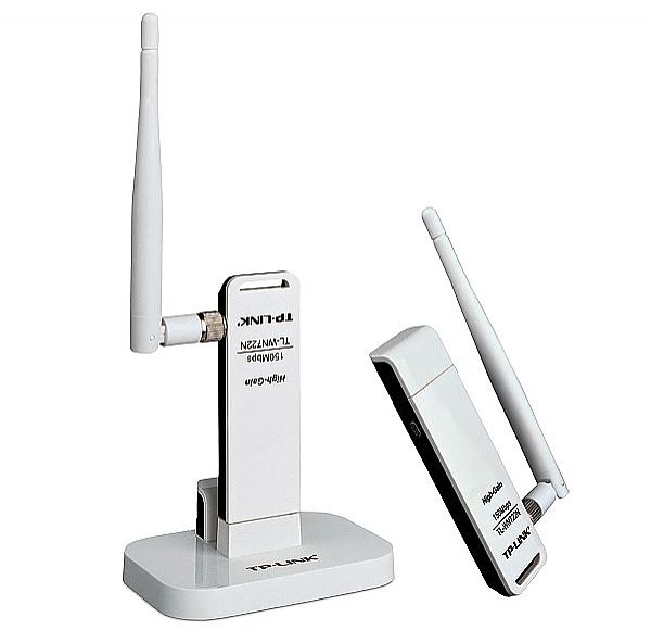 Bezprzewodowa karta sieciowa Lite N USB 2.0 High Gain (TP-Link TL-WN722N) 