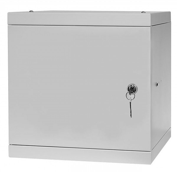 Szafa rack 6U, wisząca, 10 cali, 300mm gł., drzwi metalowe, do montażu