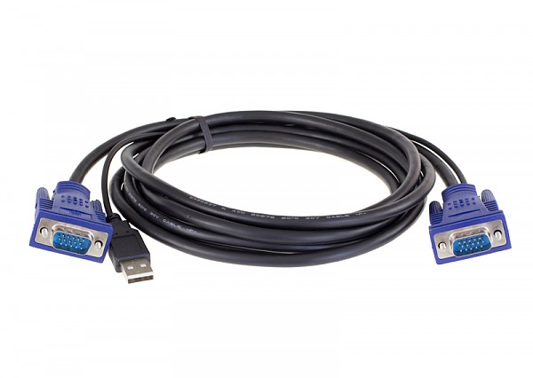 Przyłącze KVM, Wave KVM, USB, 3,0 m 
