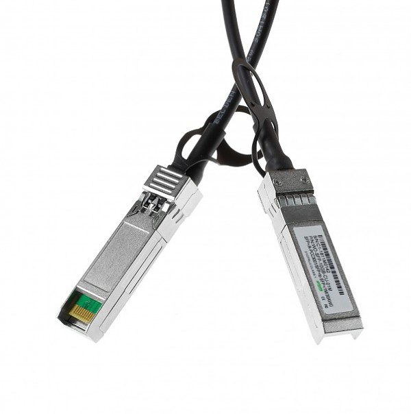 Przewd miedziany QSFP+ 40G, pasywny; 1,0m (Wave Optics, WO-QSFP-40GB-CU-01M) 