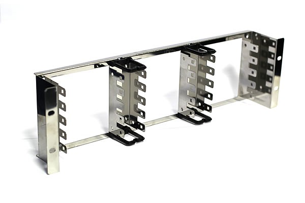 Gniezdnik rack 19" 3U na 150 par (15 złączy 10-parowych)