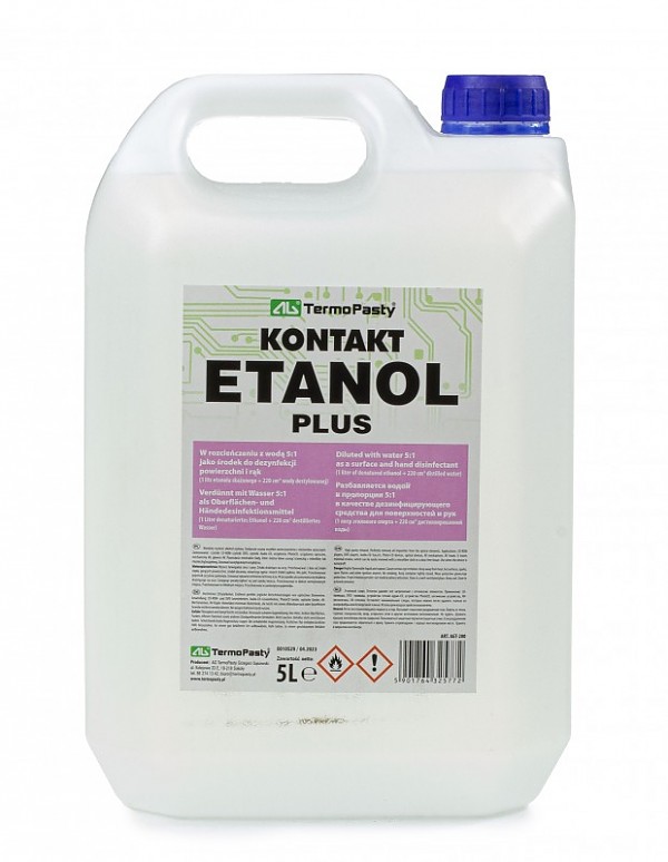 Kontakt ETANOL plus, alkohol etylowy, 5l