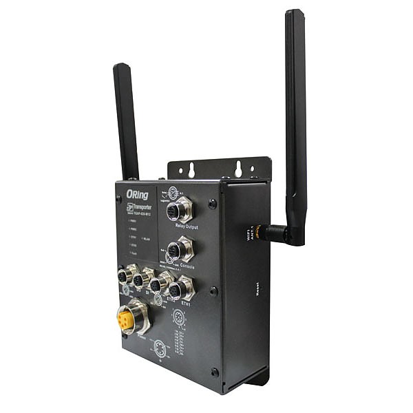 TGAP-620+-M12, Bezprzewodowy przemysłowy punkt dostępowy, EN50155, 2x 10/100/1000 M12 (LAN) PoE + 1x 802.11b/a/g/n (WLAN)