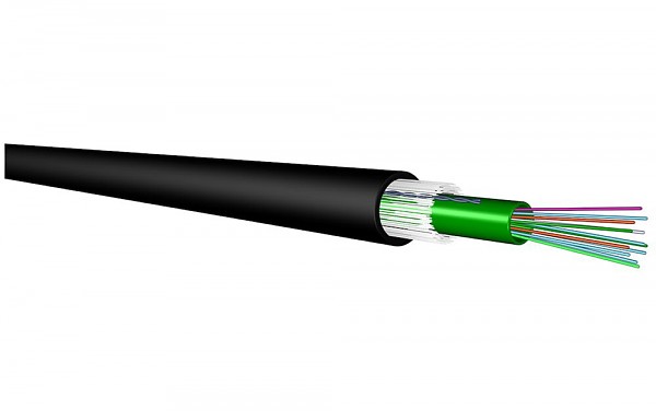 Kabel światłowodowy zewnętrzny 8x9/125, włókno G652D, powłoka PE