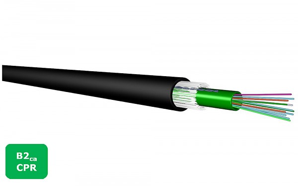 Kabel uniwersalny 12G OM3, powłoka LSOH/LSZH, CPR B2ca 