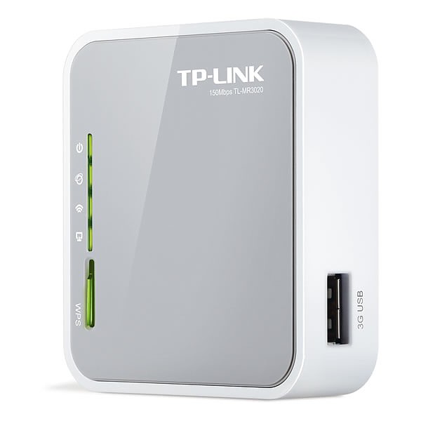 TP-Link TL-MR3020, Przenony router bezprzewodowy 3G/4G standard N 150Mb/s 