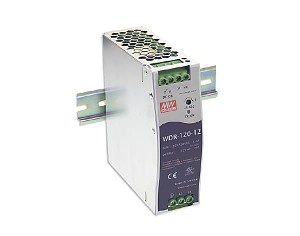 Mean Well WDR-120-12 Zasilacz przemysowy 120W 12VDC, DIN TS35