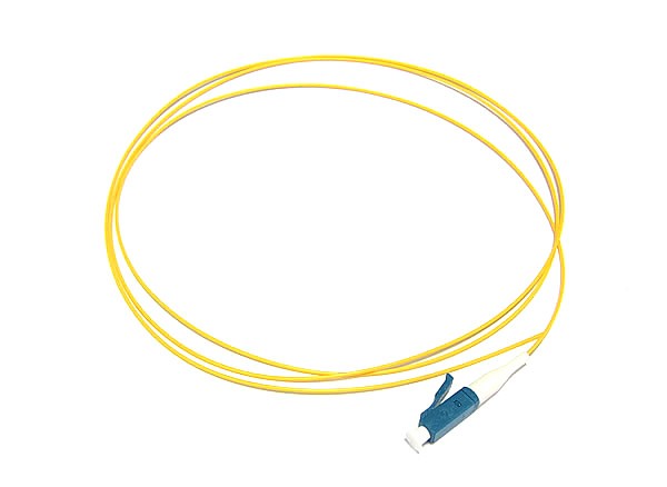 Pigtail LC/UPC, SM, 9/125, 0,9mm, włókno G652D, 1m 