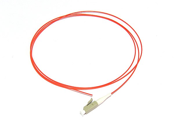 Pigtail LC/UPC, MM, 50/125, 0,9mm, włókno OM2, 1m 