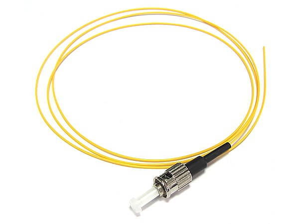 Pigtail ST/UPC, SM, 9/125, 0,9mm, włókno G652D, 1m 