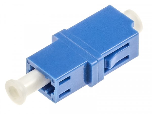 Adapter światłowodowy LC/UPC simplex, jednomodowy 