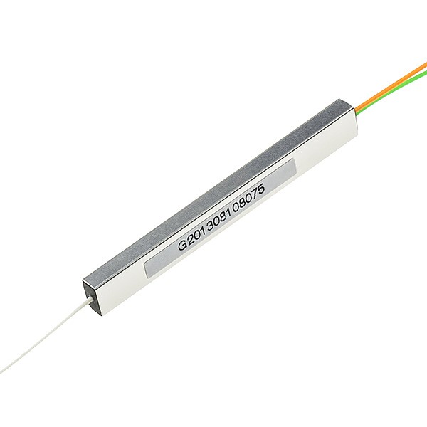 Splitter PLC 1:2, 0,9mm, włókno G657A, 1,5m, jednomodowy