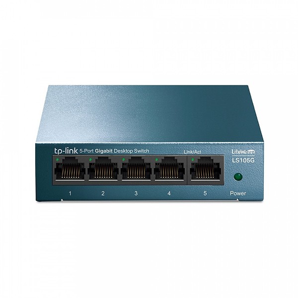 TP-Link LS105G, Switch niezarządzalny, 5x 10/100/1000 RJ-45, desktop