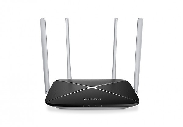 Bezprzewodowy router dwupasmowy Dual-band AC1200, standard AC, 1200Mb/s (TP-Link Mercusys AC12) 