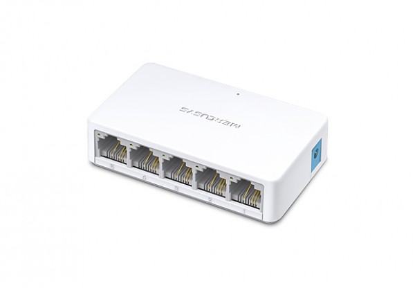 TP-Link Mercusys MS105, Switch niezarządzalny, 5x 10/100 RJ-45, desktop