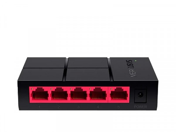 TP-Link Mercusys MS105G, Switch niezarządzalny, 5x 10/100/1000 RJ-45, desktop