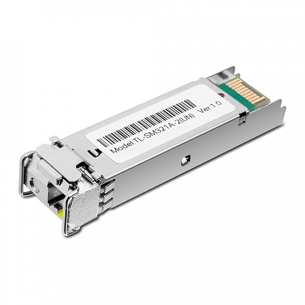 TP-Link TL-SM321A-2, Moduł dwukierunkowy SFP 1x 1000 Mbps LC SM, 2 km, TX: 1550 nm