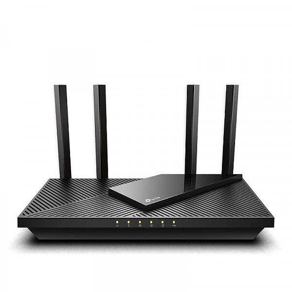 Bezprzewodowy router dwupasmowy Dual-band AX3000, standard AX, 3000Mb/s, gigabitowe porty Ethernet (TP-Link Archer AX55) 