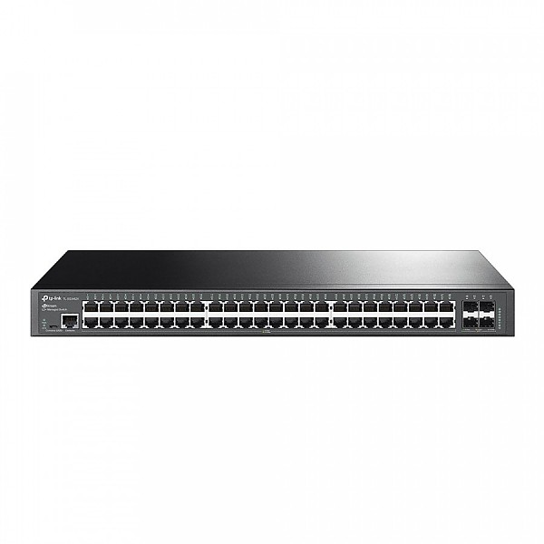 Switch zarzdzalny, 48x 10/100/1000 RJ-45, 4x slot 10G SFP+, 19" (TP-Link TL-SG3452X) 