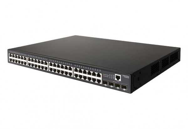 Edge-corE ECS4100-52P, Switch zarządzalny, 48x 10/100/1000 RJ-45, 4x 100/1000 SFP, PoE