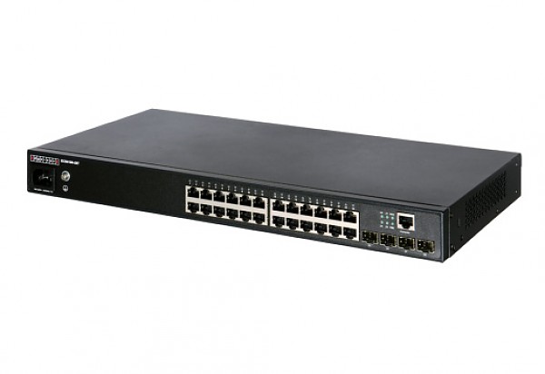 Edge-corE ECS4100-28T, Switch zarządzalny,  24x 10/100/1000 RJ-45, 4x 100/1000 SFP