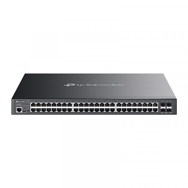 TP-Link SG3452XMPP, Switch zarządzalny, 48x 10/100/1000 RJ-45, 4x slot 10G SFP+, PoE++, 19"