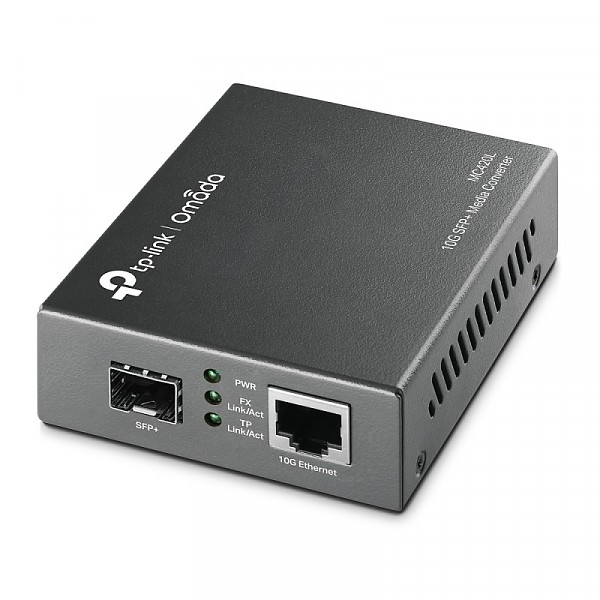 Konwerter 1G/2.5G/5G/10Gbps RJ-45/slot SFP+ (TP-Link MC420L) 
