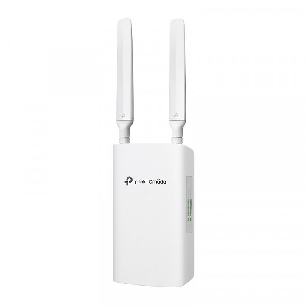 Bezprzewodowy zewnętrzny gigabitowy router VPN Omada, standard AX, PoE, 3000Mbps, 5x 10/100/1000 RJ-45, 1x slot SFP, (TP-Link ER703WP-4G-Outdoor) 
