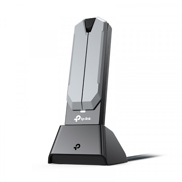 TP-Link Archer TBE400UH, Trzypasmowa bezprzewodowa karta sieciowa USB BE6500, standard BE, 6500Mbps, Wi-Fi 7, Bluetooth 5.4