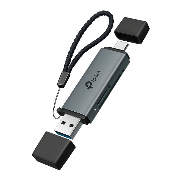Adapter USB-A&C(M) na SD/microSD 3.0, Czytnik kart (TP-Link UA430D) 