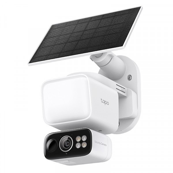 Bezprzewodowa kamera zewnętrzna reflektorowa Wi-Fi z panelem słonecznym(TP-Link Tapo C615F KIT) 